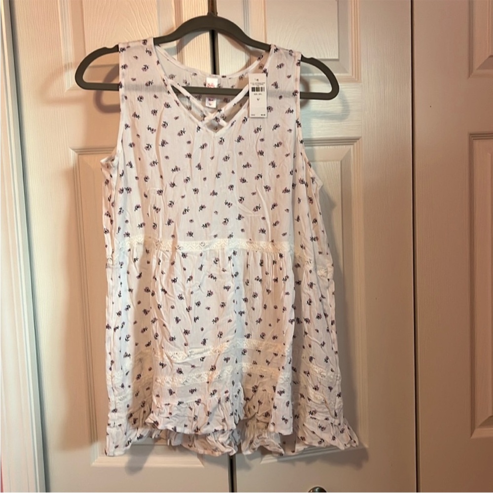 Floral tunic